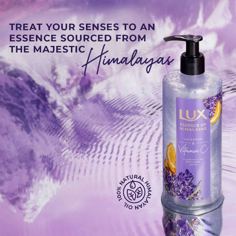 Lux Essence Of Himalayas Lavender & Vitamin C Illuminating Body Wash