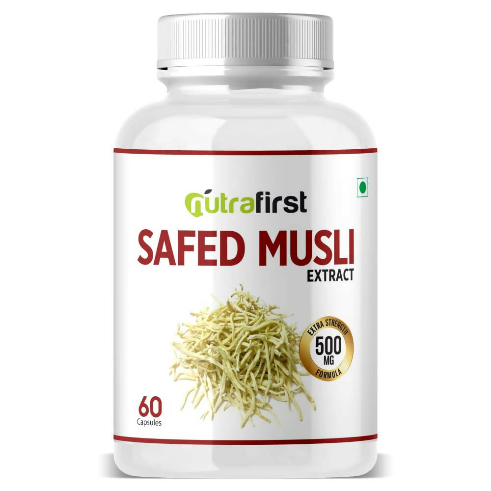 Nutrafirst Safed Musli Extract Capsules - BUDEN