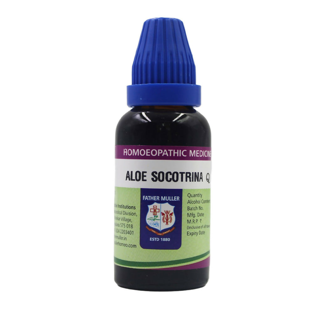 Father Muller Aloe Socotrina Mother Tincture Q
