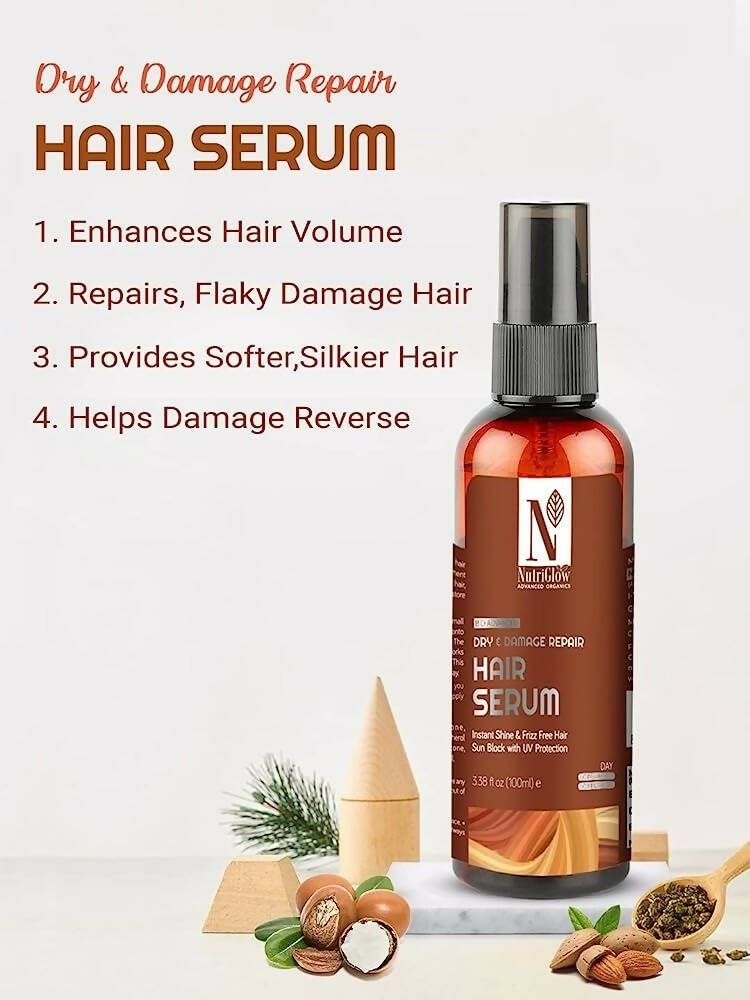 NutriGlow Advanced Organics Hair Repair Serum