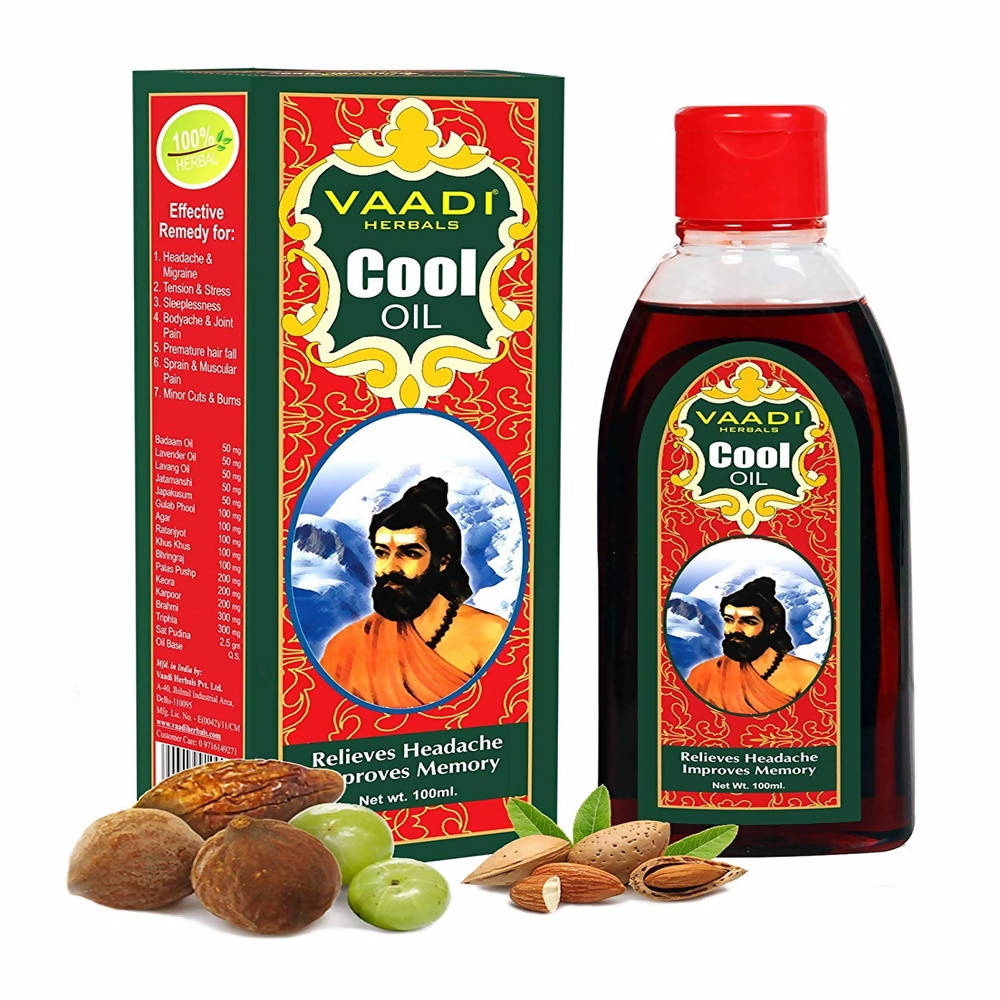 Vaadi Herbals Cool Oil with Triphla and Almond - BUDNE