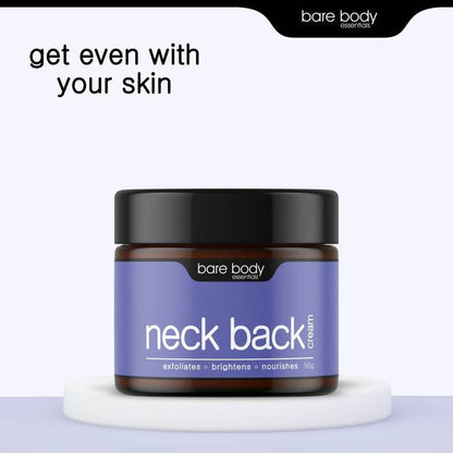 Bare Body Essentials Neck Back Cream