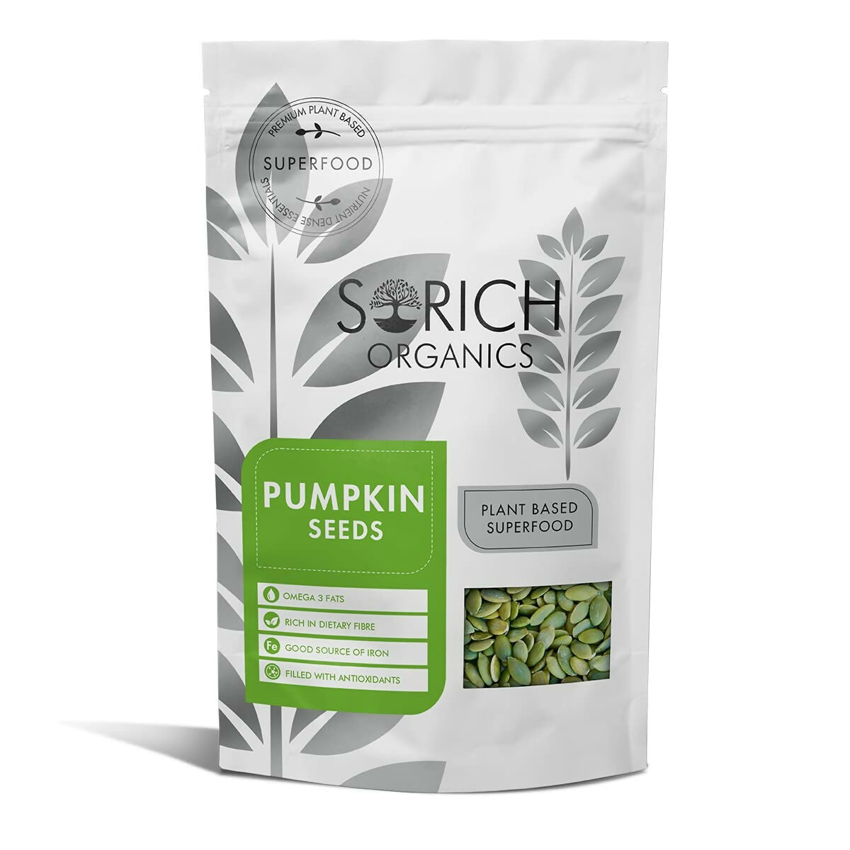 Sorich Organics Raw Pumpkin Seeds - BUDNE