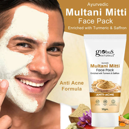 Globus Naturals Anti Acne Multani Mitti Face Pack