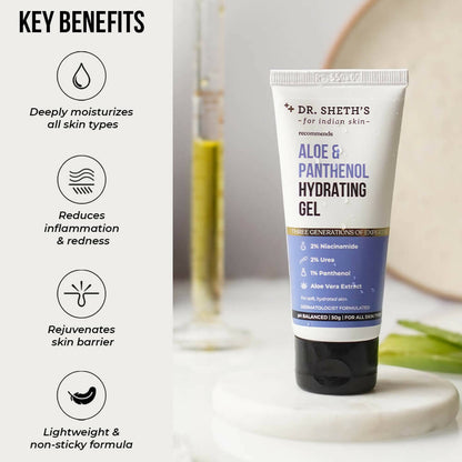 Dr. Sheth's Aloe & Panthenol Hydrating Gel