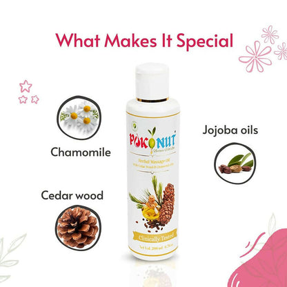 Pokonut Herbal Body Massage Oil