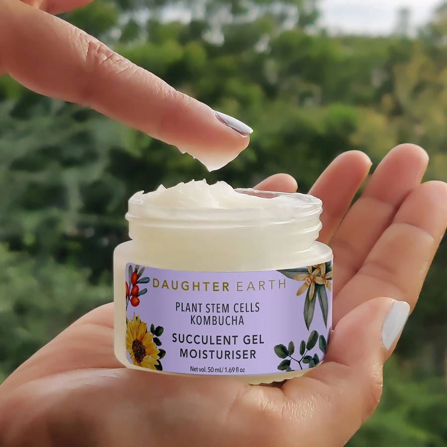 Daughter Earth Succulent Gel Moisturiser With Kombucha Essence and Plant Stem Cells