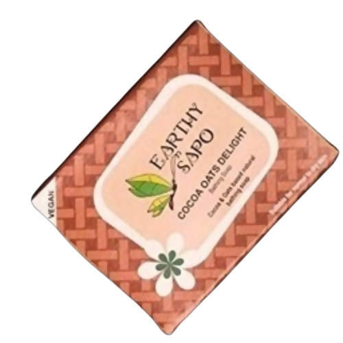 Earthy Sapo Cocoa Oats Delight Bathing Soap - usa canada australia