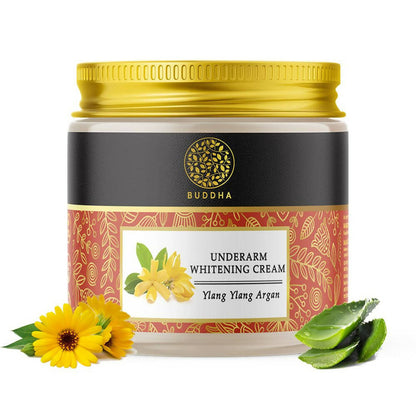 Buddha Natural Underarm whitening cream - Helps to Lighten Dark, Discolored Underarms