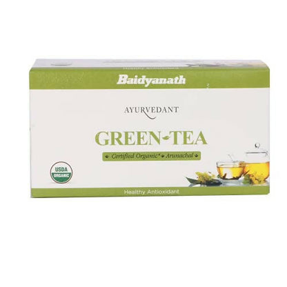 Baidyanath Jhansi Organic Green Tea Bags - buy in USA, Australia, Canada