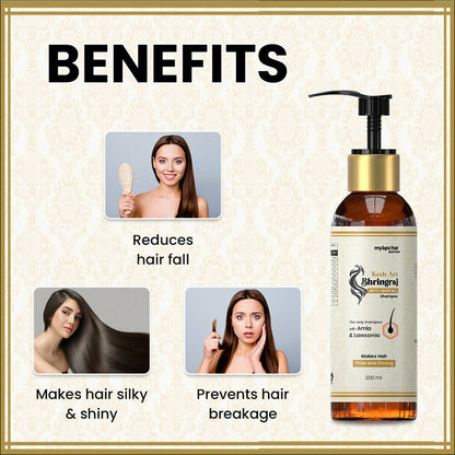 myUpchar Ayurveda KeshArt Bhringraj Anti-Hairfall Shampoo