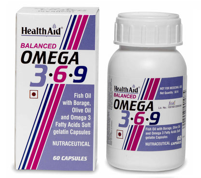 HealthAid Balanced Omega 3.6.9 Capsules - BUDEN