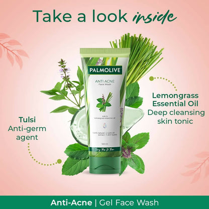 Palmolive Anti Acne Purifying Gel Face Wash