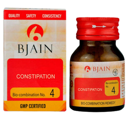 Bjain Homeopathy Bio Combination No.4 Tablet - usa canada australia