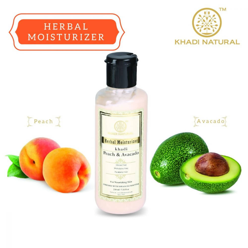 Khadi Natural Peach Avacado Moisturizer