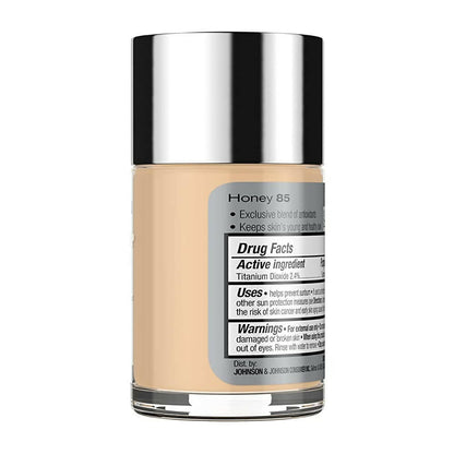 Neutrogena Healthy Skin Liquid Makeup Foundation, Broad Spectrum SPF 20 Feverfew, 85 Honey