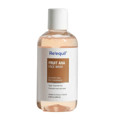 Re'equil Fruit AHA Face Wash - BUDNE