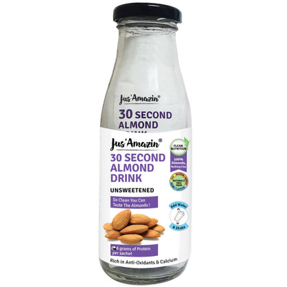 Jus Amazin 30-Second Almond Drink Unsweetened - BUDNE