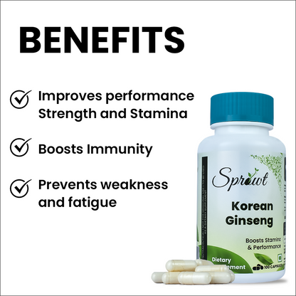 Sprowt Korean Red Ginseng Capsules