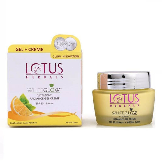 Lotus Herbals Whiteglow Vitamin-C Radiance Gel Cr??me SPF-20 PA+++ - BUDNE