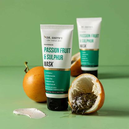 Dr. Sheth's Passion Fruit & Sulphur Face Mask