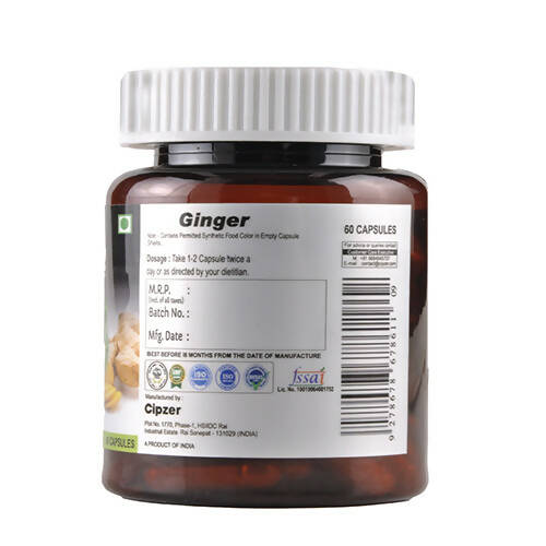 Cipzer Ginger Capsules