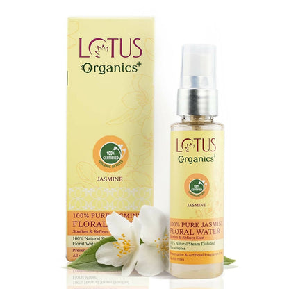 Lotus Organics+ 100% Pure Jasmine Floral Water