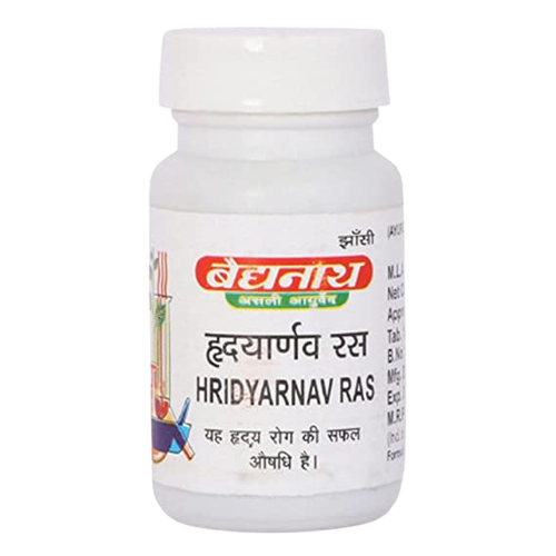 Baidyanath Hridayarnava Ras 80 Tab - BUDNE