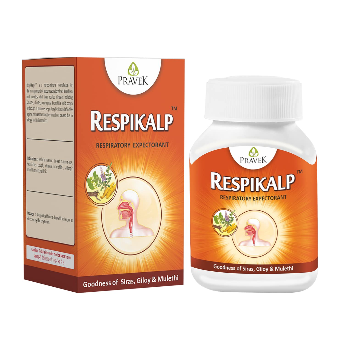 Pravek Respikalp Capsules - BUDEN