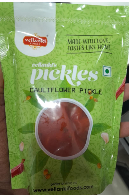 Vellanki Foods - Cauliflower Pickle / Gobhi Ka Achaar