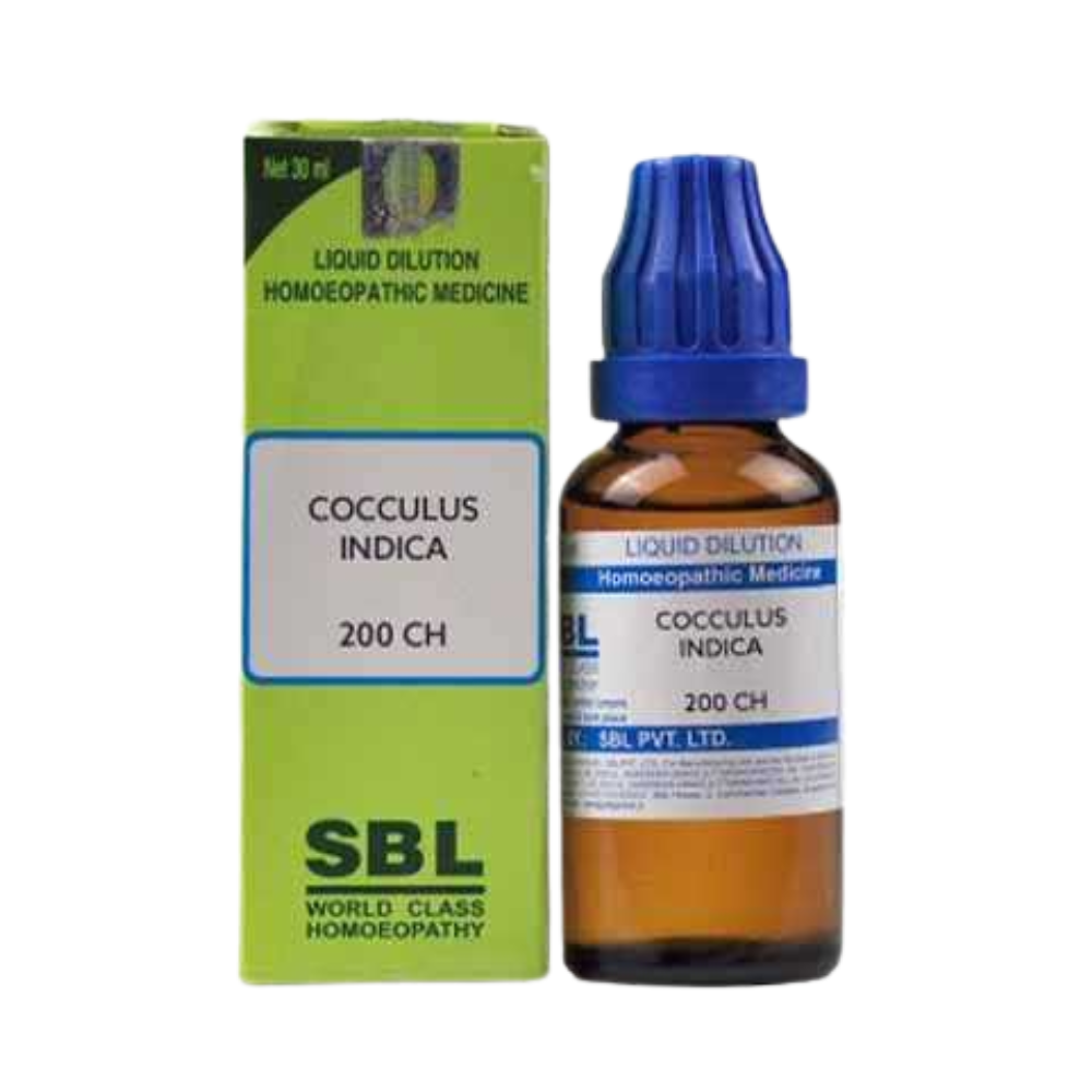 SBL Homeopathy Cocculus Indicus Dilution - BUDEN
