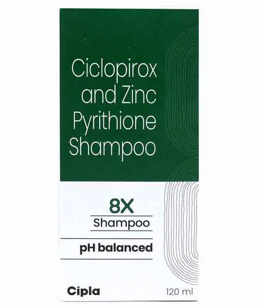 Cipla 8X Shampoo with pH Balanced