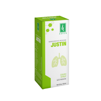 Adven Homeopathy Justin Cough Syrup