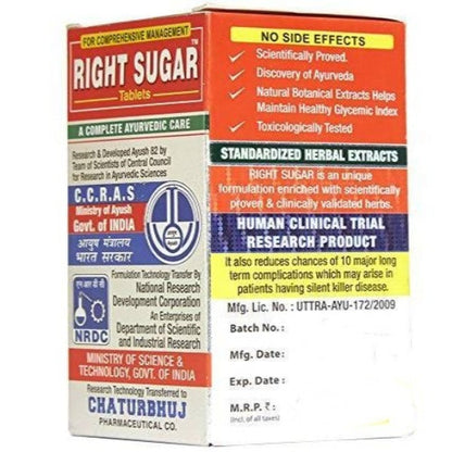 Chaturbhuj Pharmaceutical Right Sugar Tablets