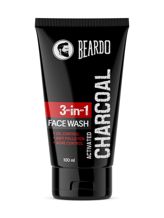 Beardo Activated Charcoal Face Wash - 100GM