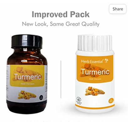 Herb Essential Turmeric Tablets