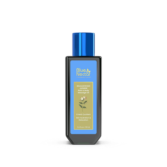 Blue Nectar Balalakshadi Jasmine Bath & Body Massage Oil - BUDNE