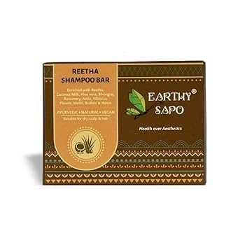 Earthy Sapo Reetha Shampoo Bar