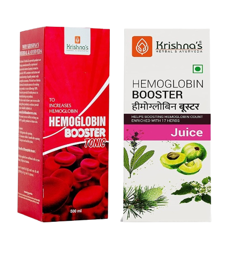 Krishna's Herbal & Ayurveda Hemoglobin Booster Tonic -  usa australia canada 