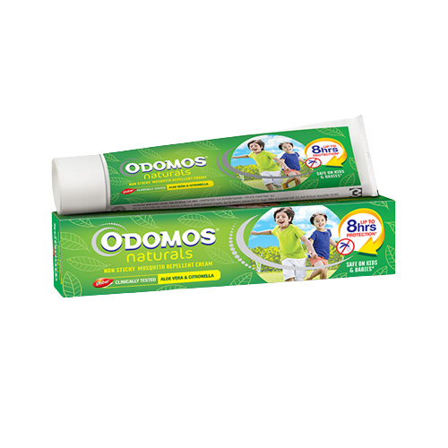 Dabur Odomos Naturals Non-Sticky Mosquito Repellent Cream -  USA, Australia, Canada 