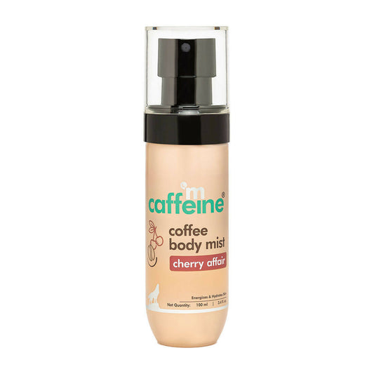 mCaffeine Cherry Affair Energizing Coffee Body Mist - BUDEN