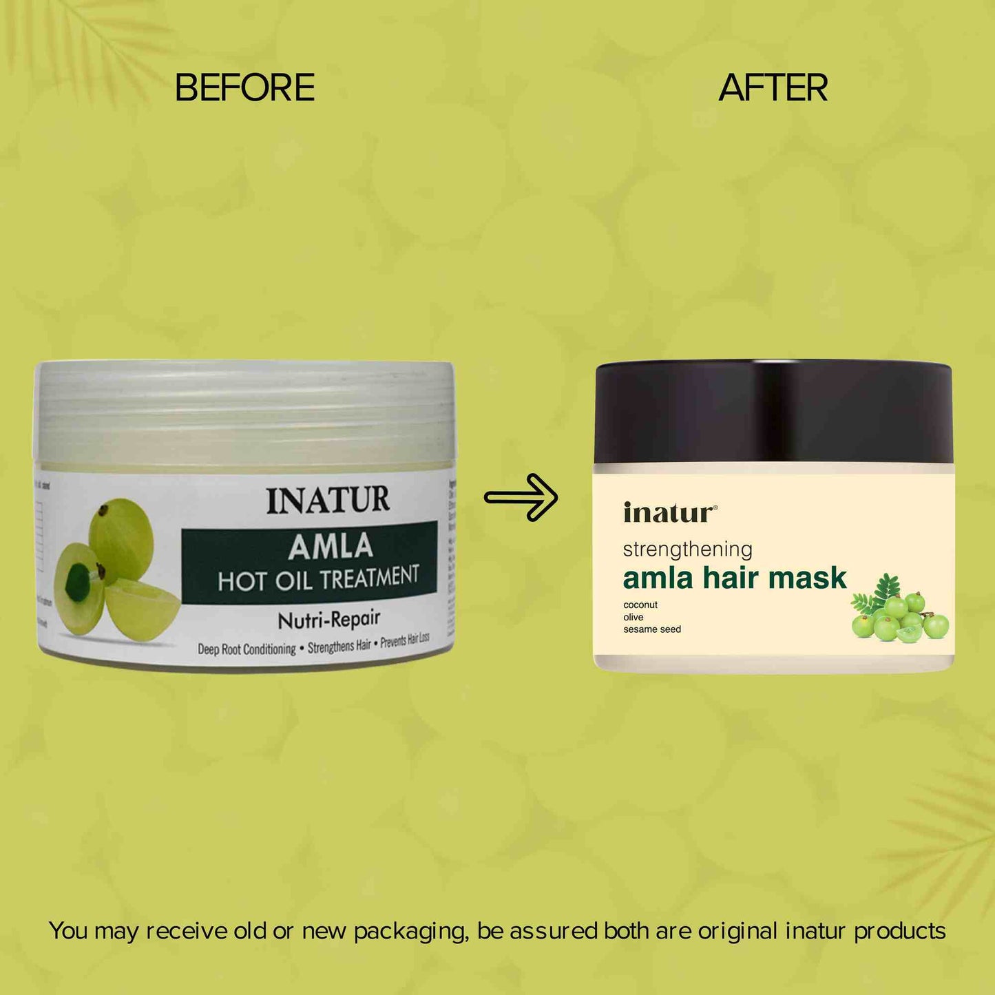 Inatur Amla Hair Mask Hot Oil Treatment