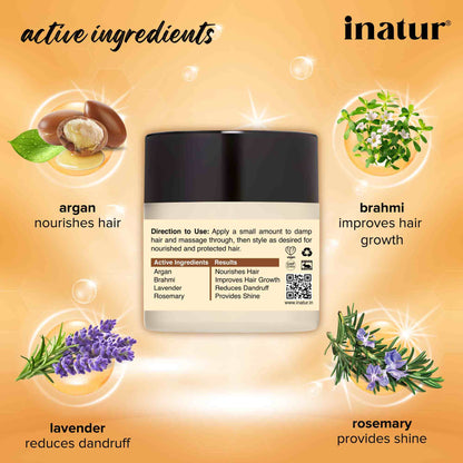 Inatur Moroccan Argan Oil Hair Cream