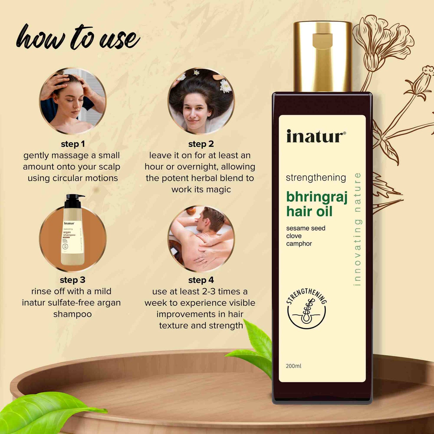 Inatur Ayurveda Bhringraj Oil