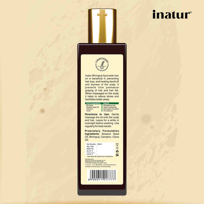 Inatur Ayurveda Bhringraj Oil