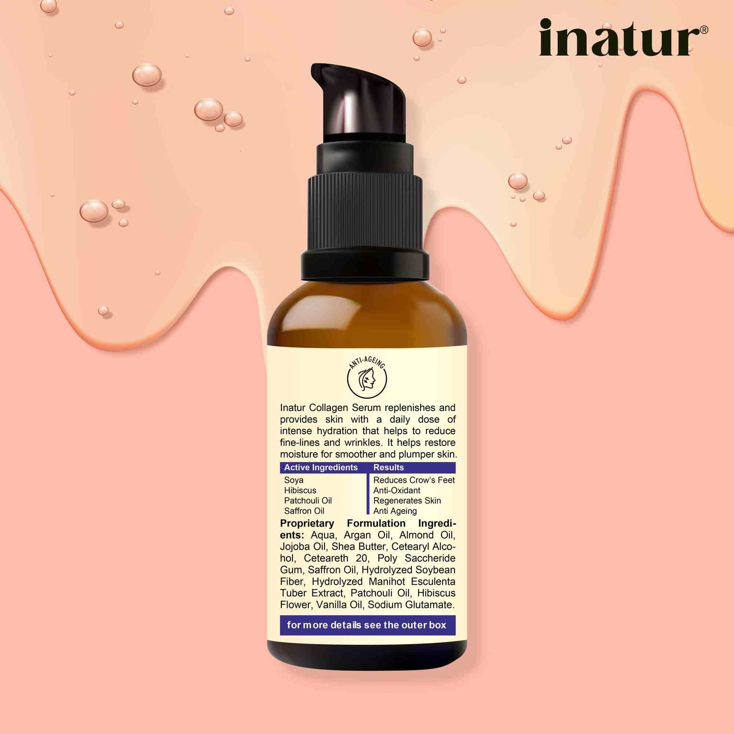 Inatur Collagen Face Serum