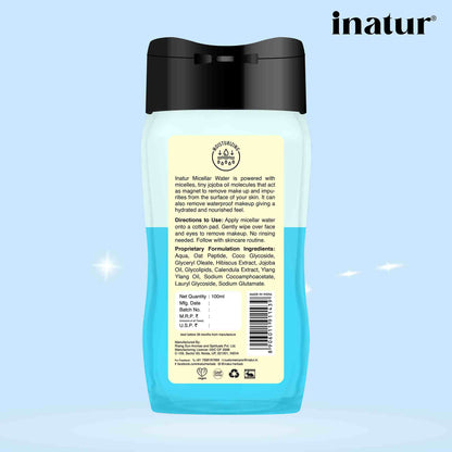 Inatur Jojoba OIl Micellar Cleansing Water