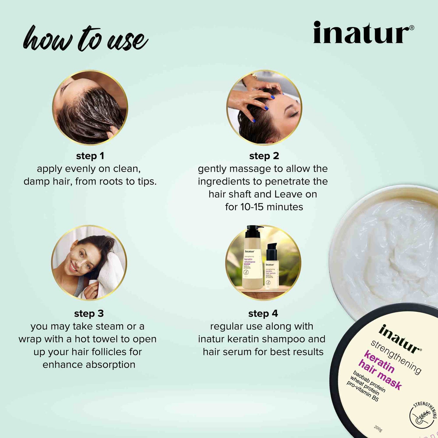 Inatur Keratin Hair Mask