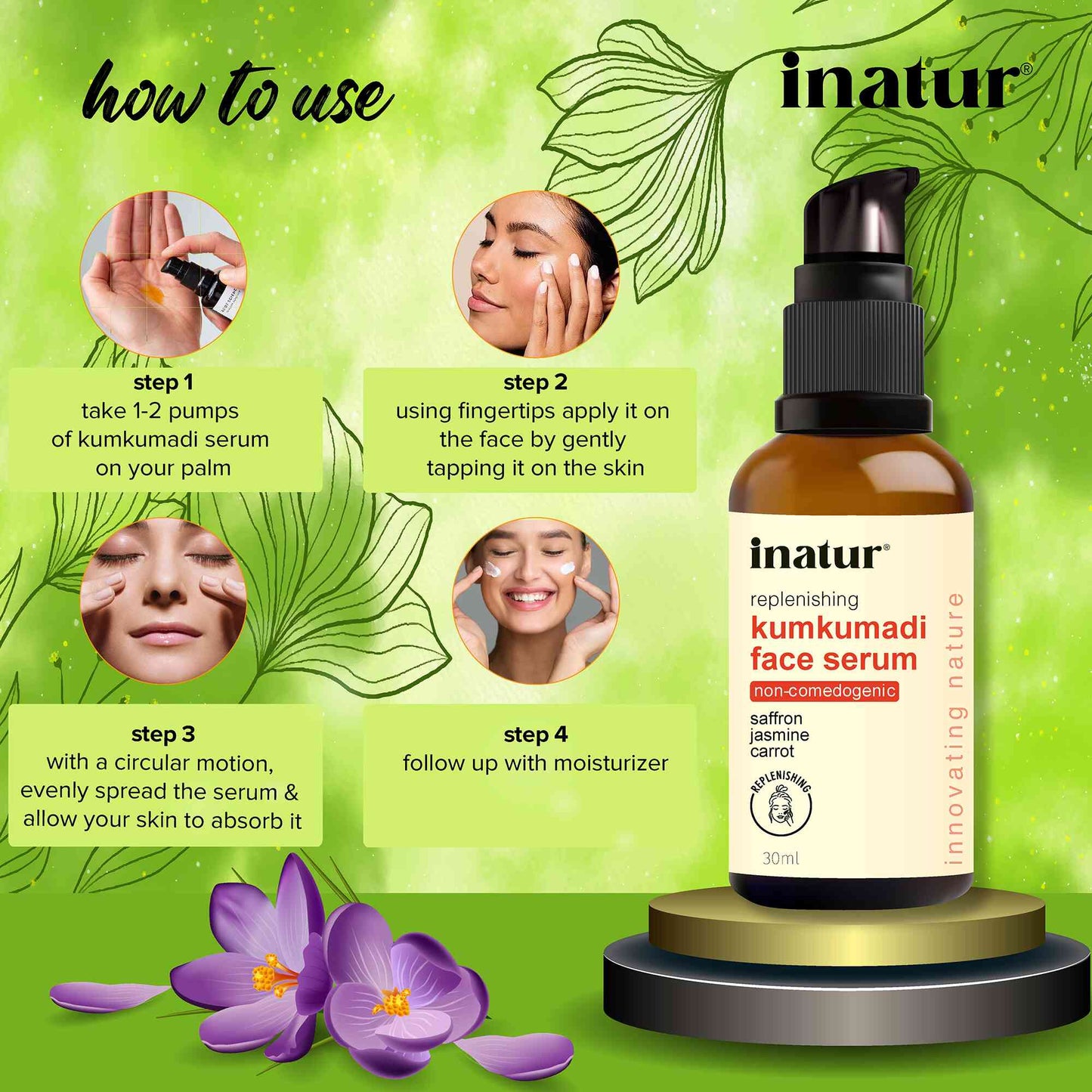 Inatur Kumkumadi Facial Serum