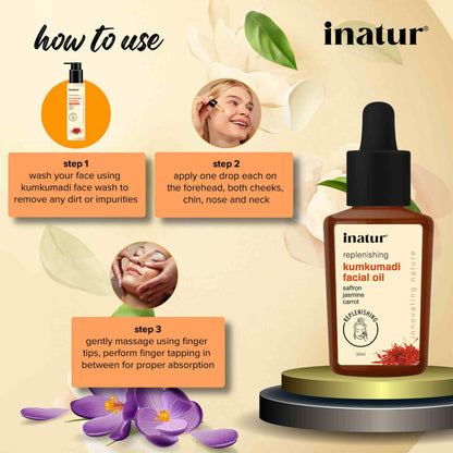 Inatur Kumkumadi Ayurvedic Facial Oil